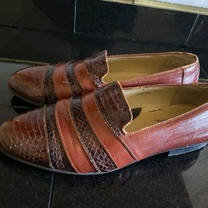 Stacy Adams Genuine Snake Men Shoes